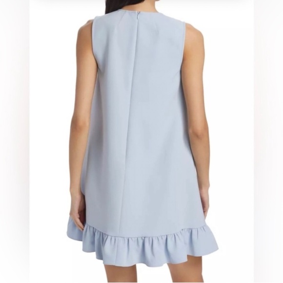 Sleeveless Flounce Minidress | LDT - Picture 2 of 3